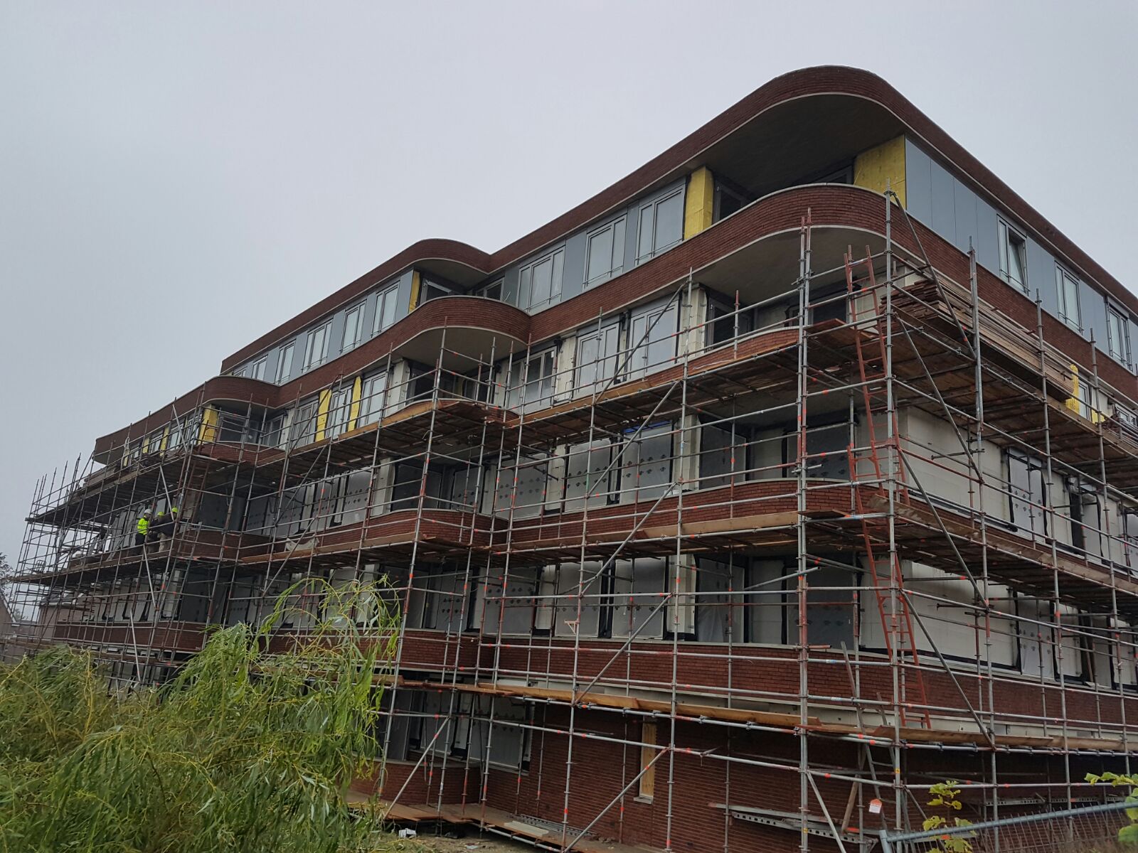 Gemeentewerf Rijnsburg KBM demontage 4e etage 16-11-2016 (2)